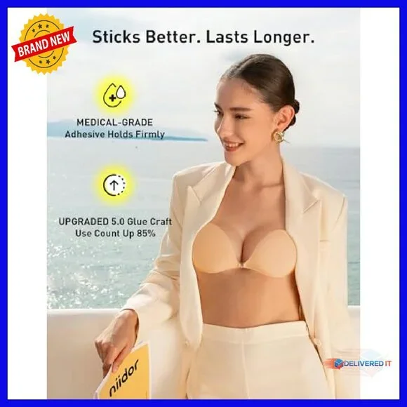 Strapless Sticky Silicone Push Up Bra for Backless Dresses Reusable is  available for purchase on au PAY Market - Imported Goods Online Store  Co.Ltd. | au PAY Market - Online Shopping Site